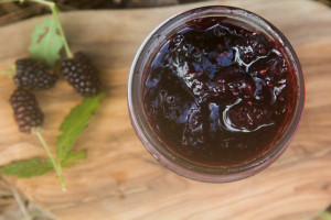 blackberry ginger jam