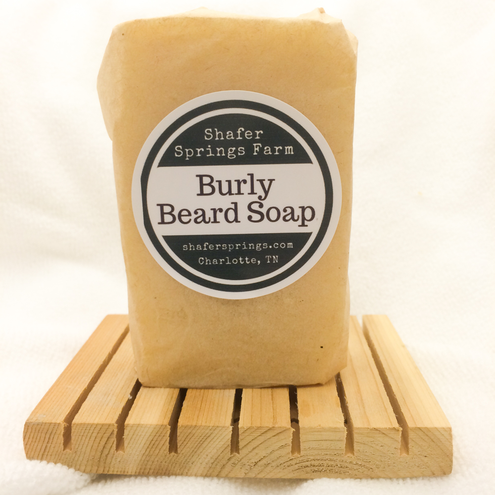 Burly Beard Soap Shafer Springs Farm