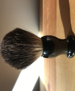 Black badger hair shaving brush
